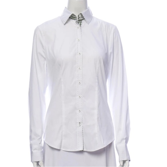 GORSUCHNWOTLong Sleeve Button-Up Top